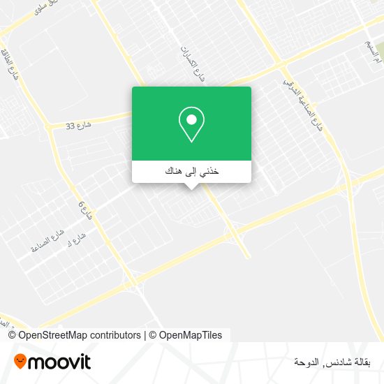 خريطة بقالة شادنس