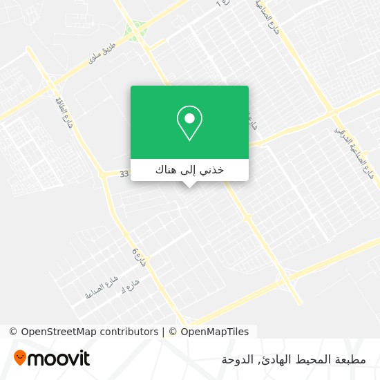 خريطة مطبعة المحيط الهادئ