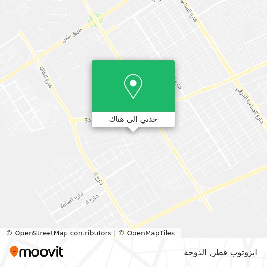 خريطة ايزوتوب قطر