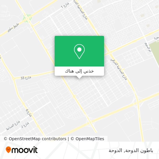 خريطة باطون الدوحة