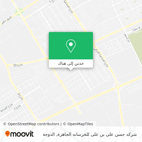 خريطة شركه حسن على بن على للخرسانه الجاهزة