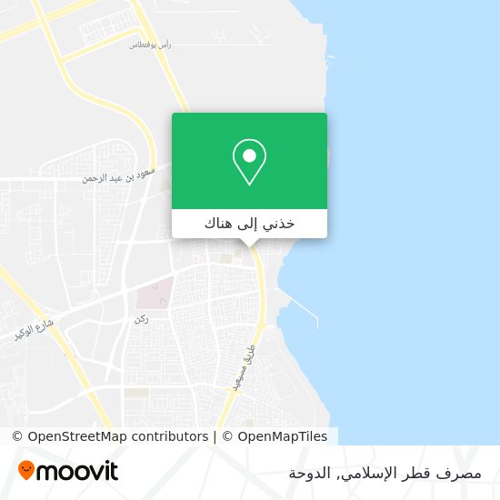 خريطة مصرف قطر الإسلامي