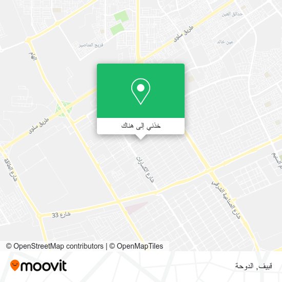 خريطة قبيف