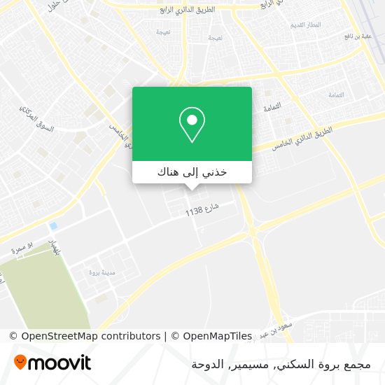 خريطة مجمع بروة السكني, مسيمير