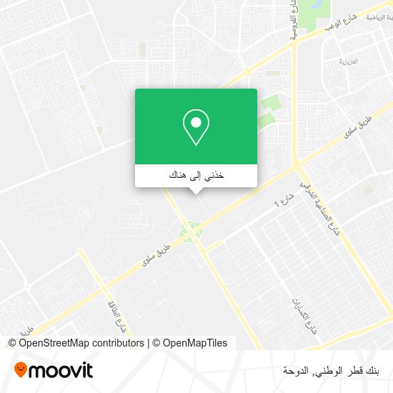 خريطة بنك قطر الوطني