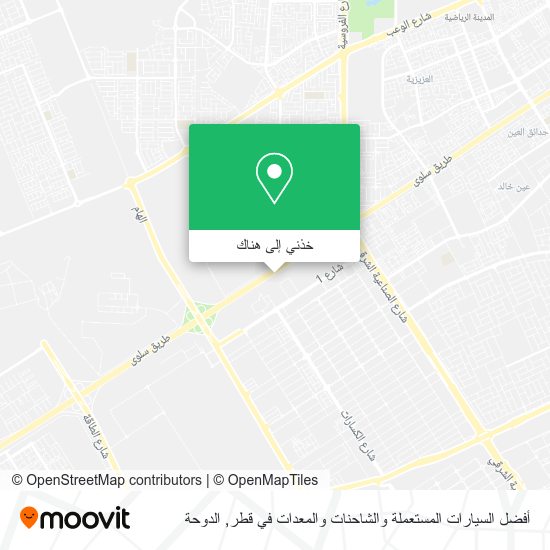 خريطة أفضل السيارات المستعملة والشاحنات والمعدات في قطر