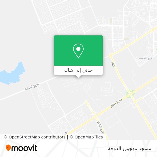 خريطة مسجد مهجور