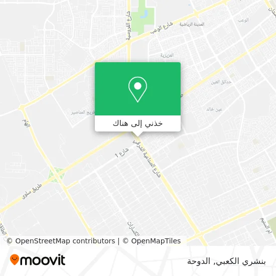خريطة بنشري الكعبي