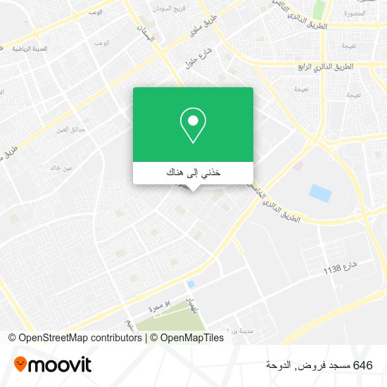 خريطة 646 مسجد فروض