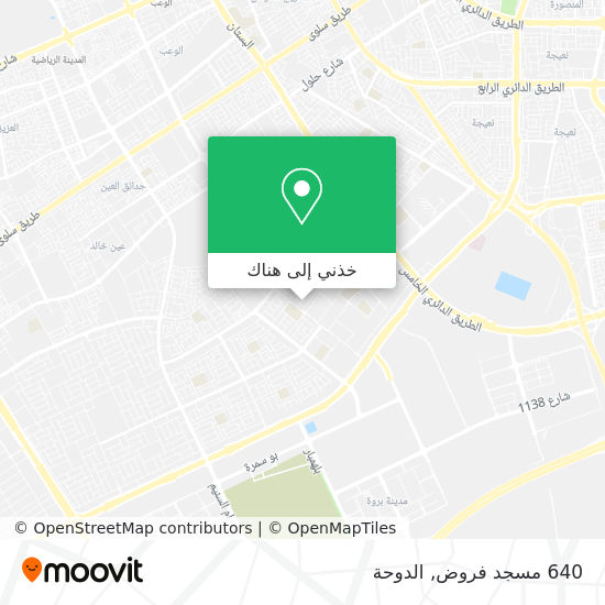 خريطة 640 مسجد فروض