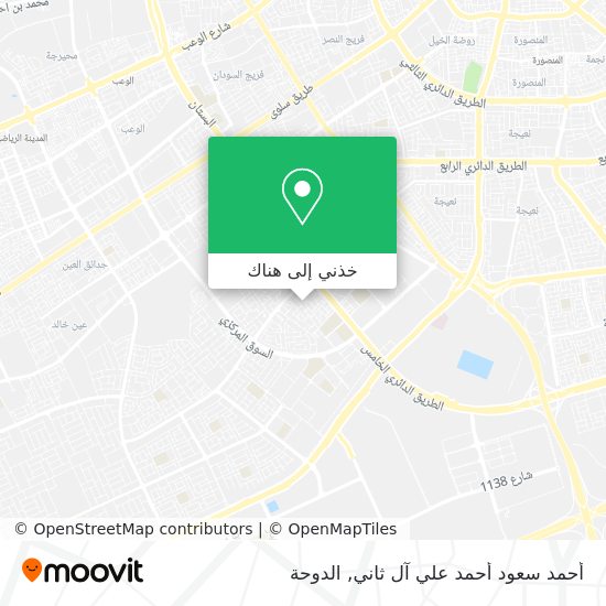 خريطة أحمد سعود أحمد علي آل ثاني
