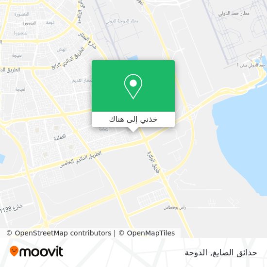خريطة حدائق الصايغ