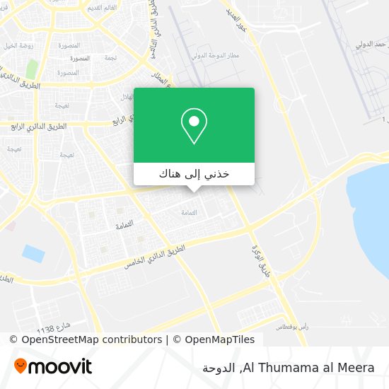 خريطة Al Thumama al Meera