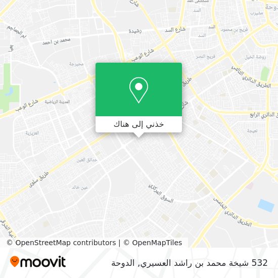 خريطة 532 شيخة محمد بن راشد العسيري