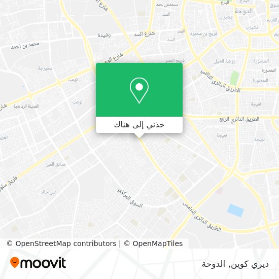 خريطة ديري كوين