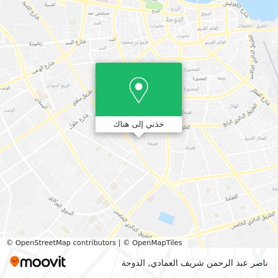 خريطة ناصر عبد الرحمن شريف العمادي