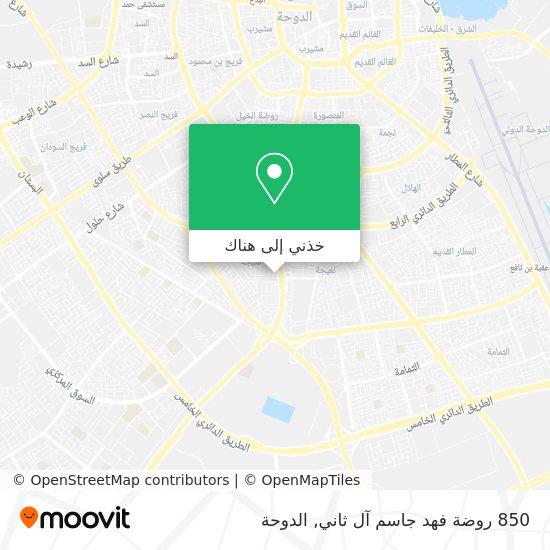 خريطة 850 روضة فهد جاسم آل ثاني