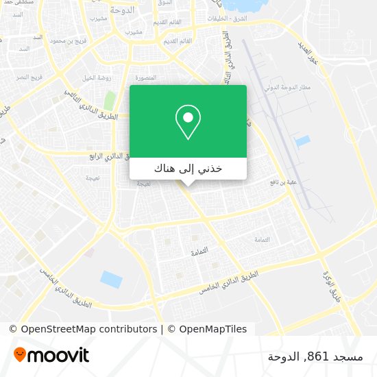 خريطة مسجد 861