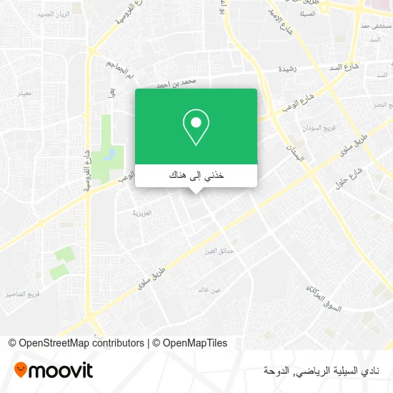 خريطة نادي السيلية الرياضي