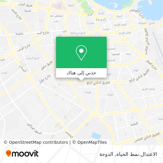 خريطة الاعتدال.نمط الحياة