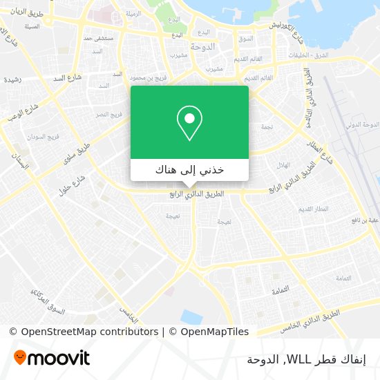خريطة إنفاك قطر WLL