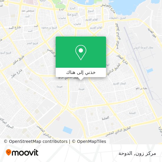 خريطة مركز زون
