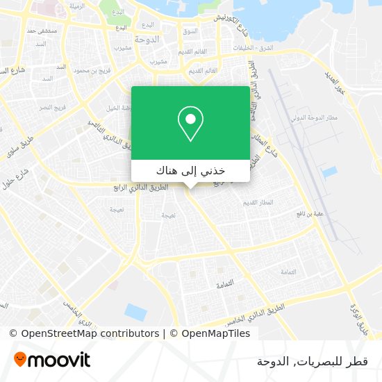 خريطة قطر للبصريات