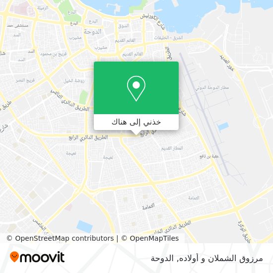 خريطة مرزوق الشملان و أولاده