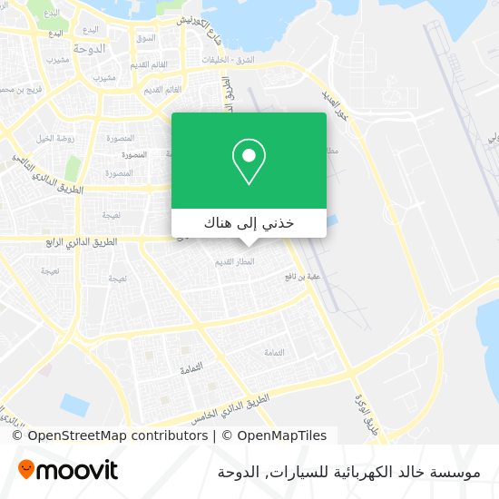 خريطة موسسة خالد الكهربائية للسيارات