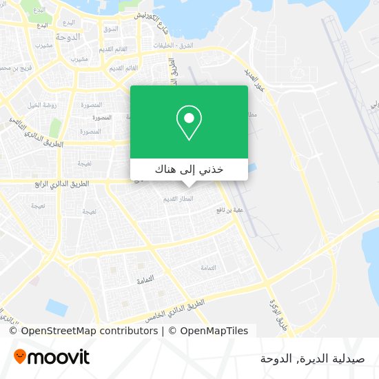 خريطة صيدلية الديرة