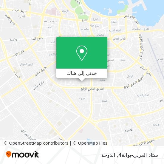 خريطة ستاد العربي-بوابة4