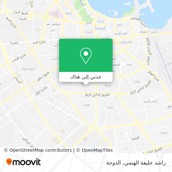 خريطة راشد خليفة الهتمي