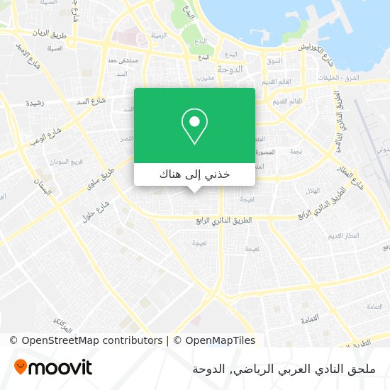 خريطة ملحق النادي العربي الرياضي