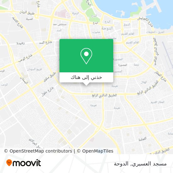 خريطة مسجد العسيري