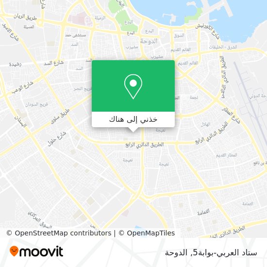 خريطة ستاد العربي-بوابة5