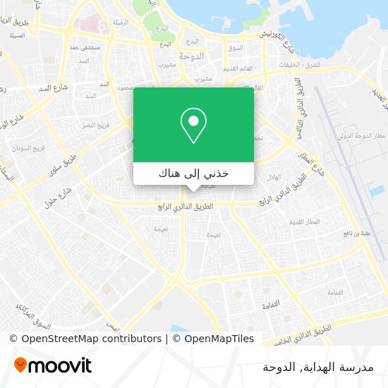 خريطة مدرسة الهداية