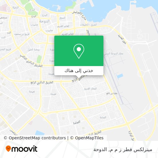 خريطة ميترلكس قطر ز م م