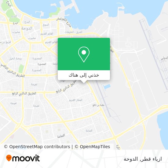 خريطة ازياء قطر