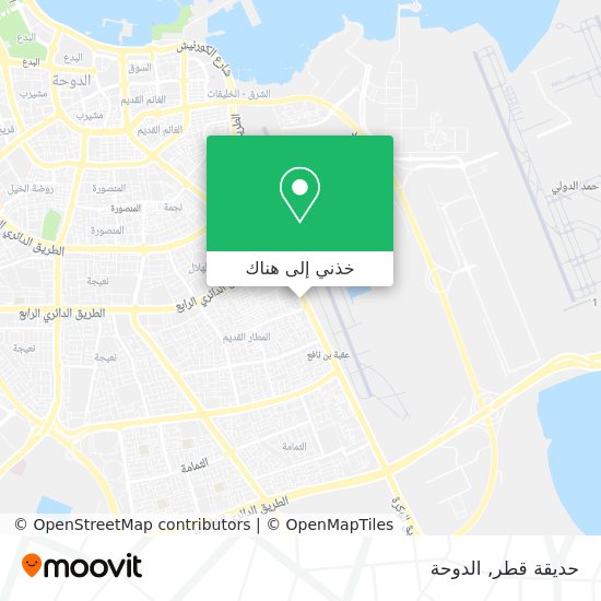 خريطة حديقة قطر