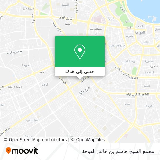 خريطة مجمع الشيخ جاسم بن خالد