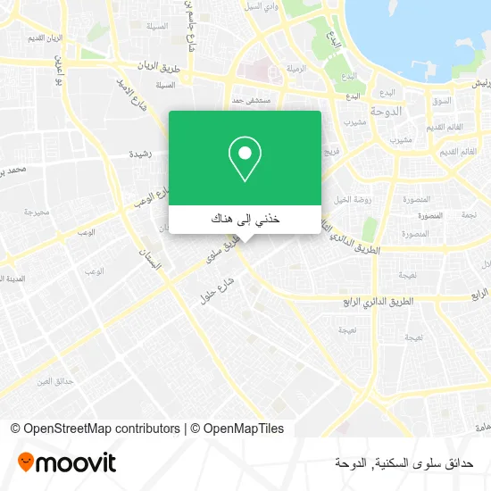 خريطة حدائق سلوى السكنية