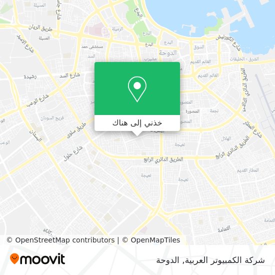 خريطة شركة الكمبيوتر العربية