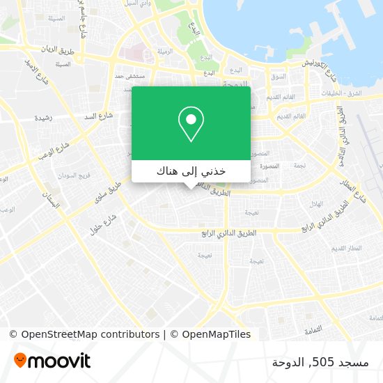 خريطة مسجد 505