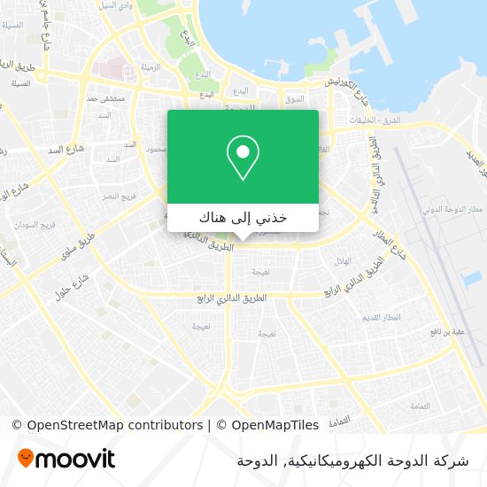 خريطة شركة الدوحة الكهروميكانيكية
