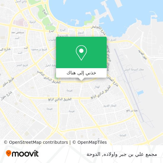 خريطة مجمع علي بن جبر واولاده
