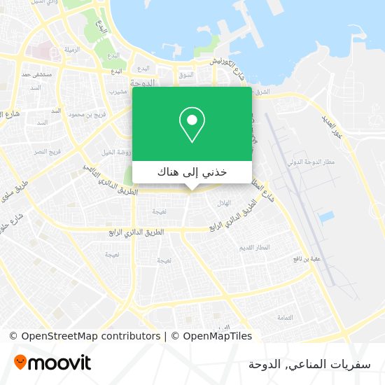 خريطة سفريات المناعي