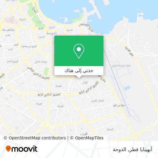 خريطة أبهينايا قطر