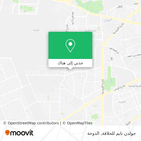 خريطة جولدن تايم للحلاقة