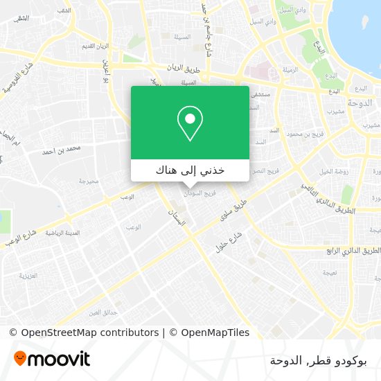 خريطة بوكودو قطر