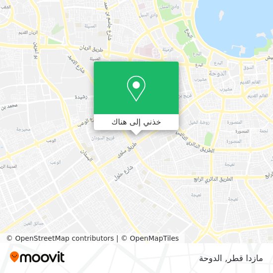 خريطة مازدا قطر
